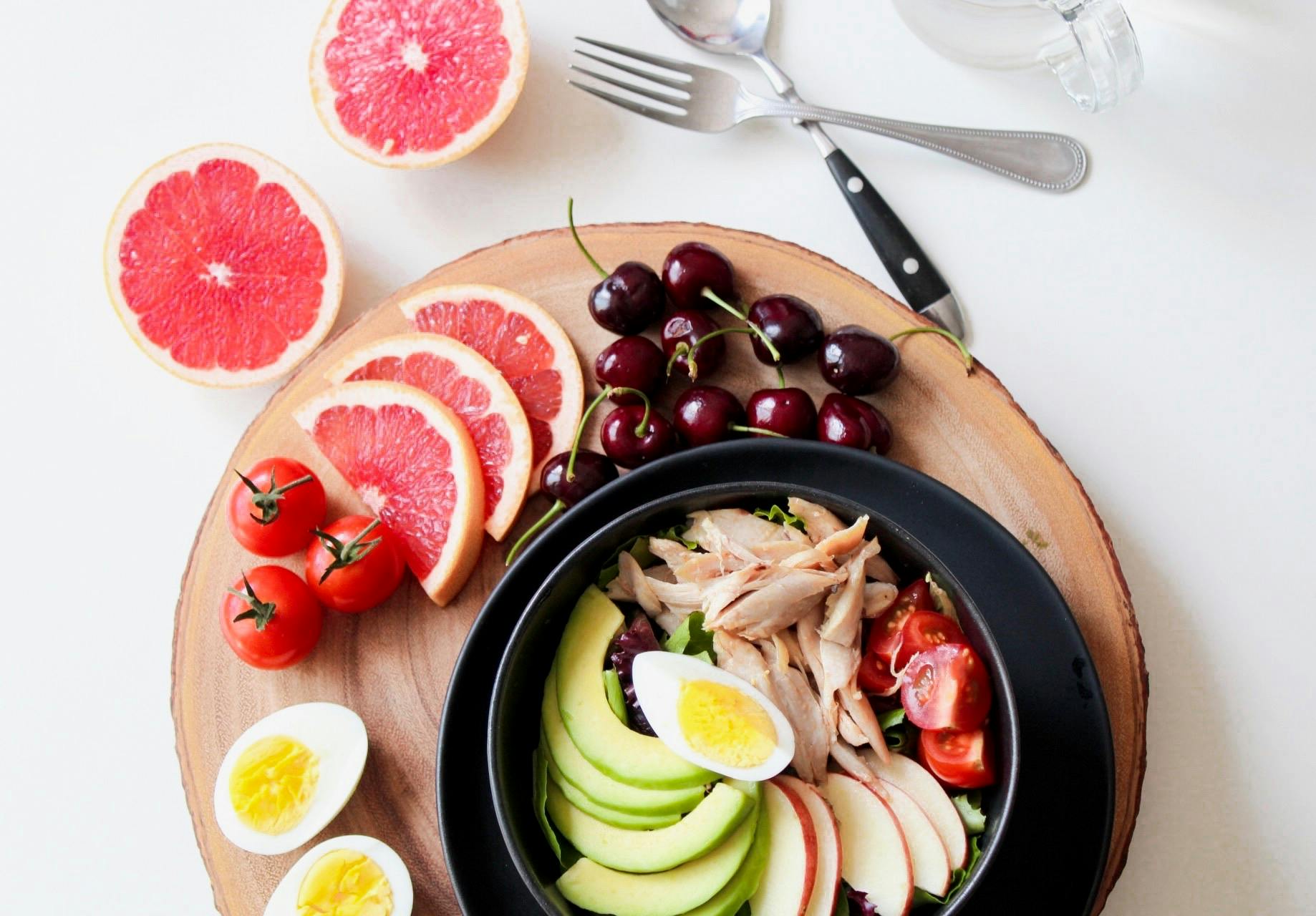 Balanced nutrition visuals